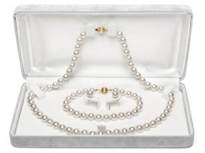 Komplet biżuterii z pereł Akoya 7-7,5 mm (wzór CSS-CBCYG)