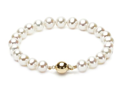 Bransoleta z perłami 8-8,5 mm (wzór CSBR-YG)