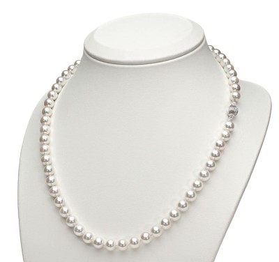 Naszyjnik z perłami Akoya 6,5-7 mm (wzór CSNP-CBCWG)