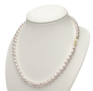 Naszyjnik z perłami Akoya 6,5-7 mm (wzór CSNP-FCYG)