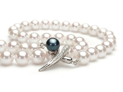 Naszyjnik z perłami Akoya 6,5-7 mm (wzór JCL-WG)