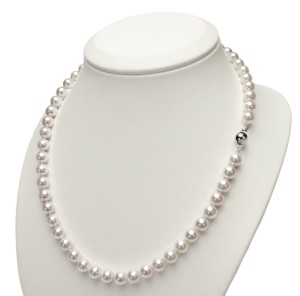 Naszyjnik z perłami Akoya 7-7,5 mm (wzór CSNP-BCWG)