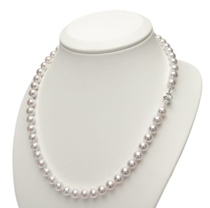 Naszyjnik z perłami Akoya 7-7,5 mm (wzór CSNP-CBCWG)
