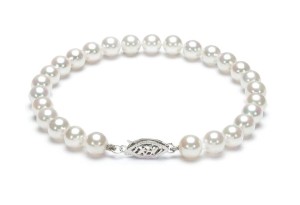 Bransoleta z pereł Akoya 6-6,5 mm (wzór CSBR-WG)