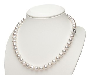 Naszyjnik z perłami Akoya 8-8,5 mm (wzór CSNP-BCDWG)