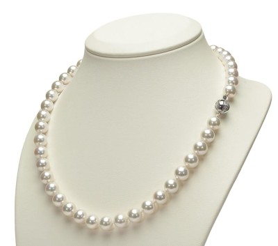 Naszyjnik z perłami Akoya 8,5-9 mm (wzór CSNP-BCDWG)