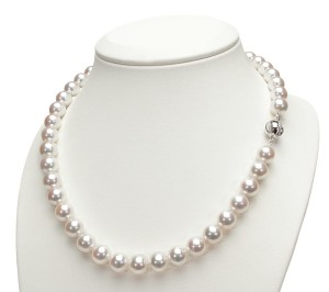 Naszyjnik z perłami Akoya 9-9,5 mm (wzór CSNP-BCDWG)
