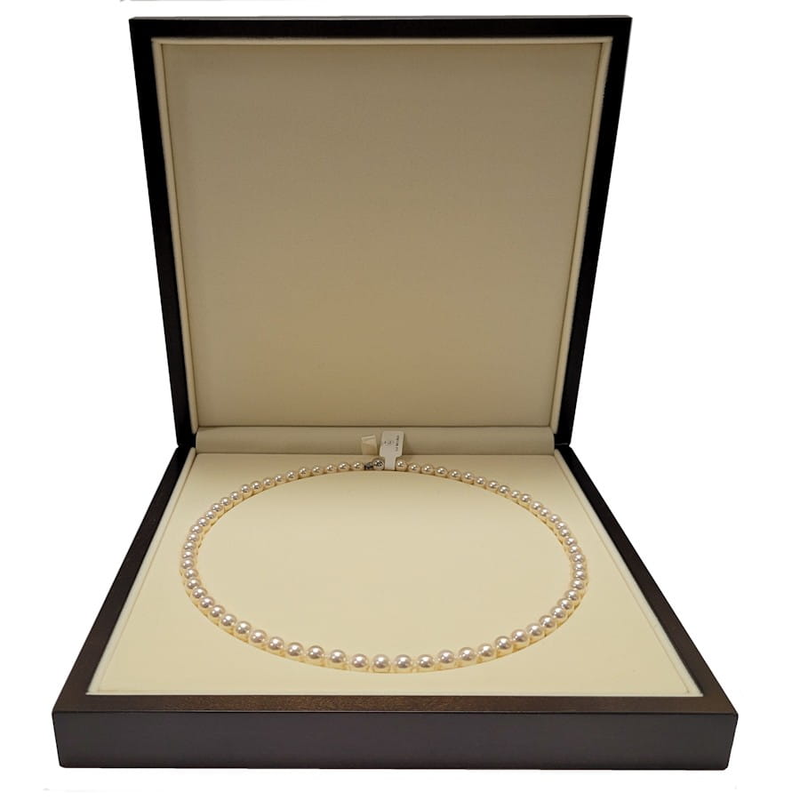 Naszyjnik Matinee z pereł Akoya 6,5-7 mm NA20-70W-BCWG14-CSNM 4