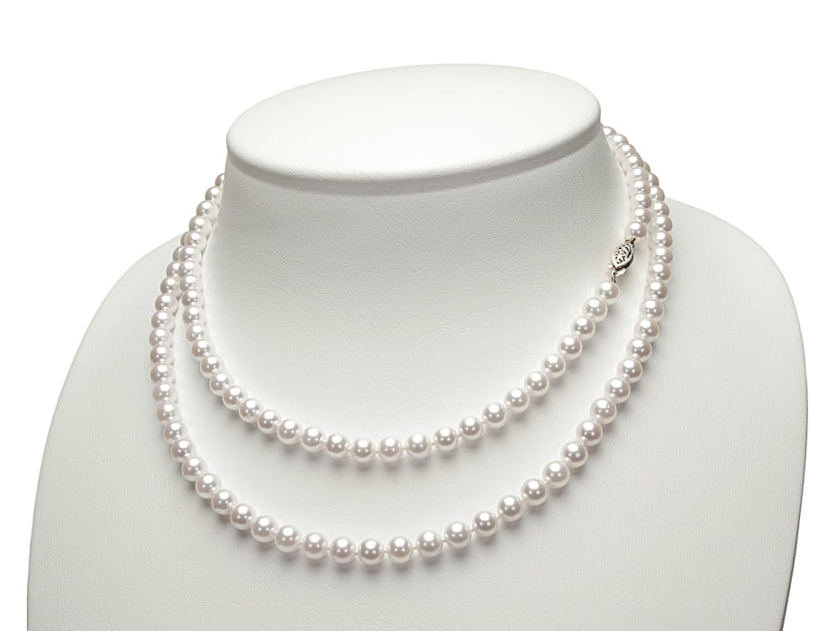 Długi naszyjnik z perłami Akoya NA36-65W-FCWG14-CSNO 2