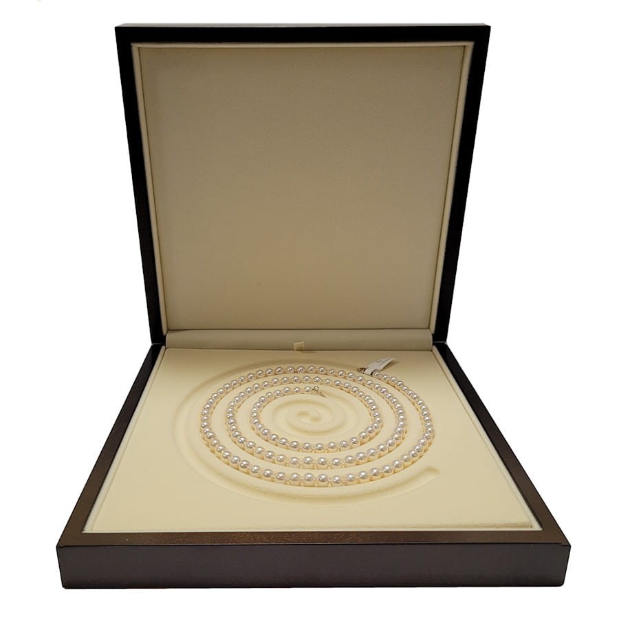 Długi naszyjnik z perłami Akoya NA36-65W-FCYG14-CSNO 6