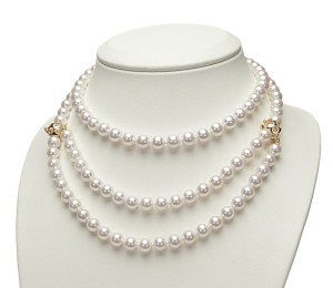 Uniwersalny naszyjnik 90 cm z perłami Akoya (wzór 2HC-YG)