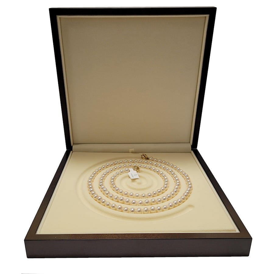 Uniwersalny naszyjnik 90 cm z perłami Akoya NA36-70W-YG14-2HC 10