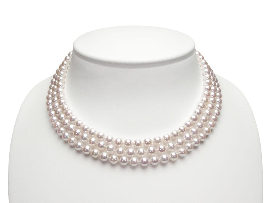 Długi naszyjnik z perłami Akoya NA48-70W-BCYG14-CSNR 2