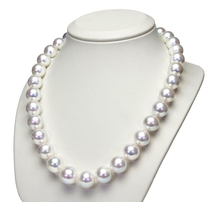 Naszyjnik z pereł South Sea 12-15 mm NS17-150W-BCIDWG18-CSNP