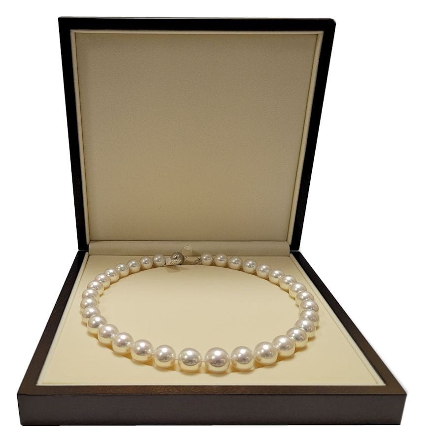 Naszyjnik z pereł South Sea 12-15 mm NS17-150W-BCIDWG18-CSNP 4