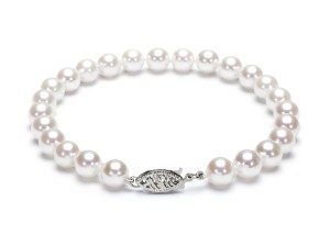 Bransoleta z perłami Akoya 6,5-7 mm (wzór CSBR-WG)
