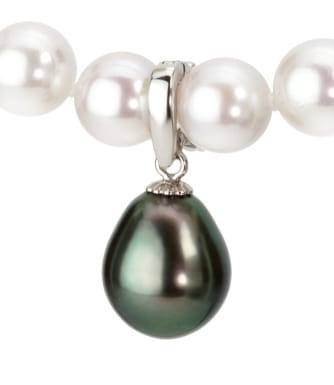 Przywieszka z białego złota z perłą Tahiti PET-100B-WG14-EPL 2