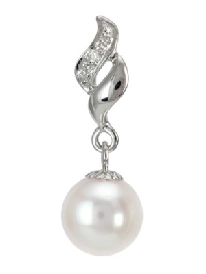 Zawieszka złota z perłą Akoya (wzór FLA)