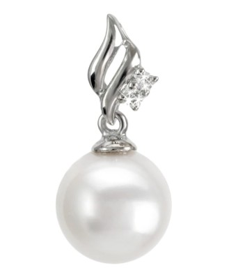 Zawieszka złota z perłą Akoya (wzór FL2D)