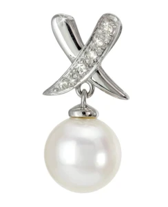 Zawieszka złota z perłą Akoya (wzór XDP)