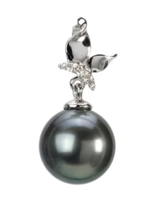 Zawieszka złota z perłą Tahiti (wzór PTL)