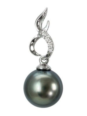 Zawieszka złota z perłą Tahiti (wzór SMK)