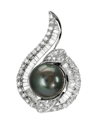 Zawieszka złota z perłą Tahiti (wzór 6SX)