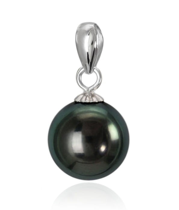 Zawieszka złota z perłą Tahiti 8-9 mm PT-90B-WG14-CSPS