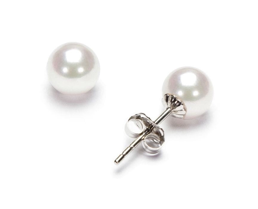 Komplet biżuterii z pereł Akoya 6-6,5 mm SANBE-65W-FCWG14-CSS 5