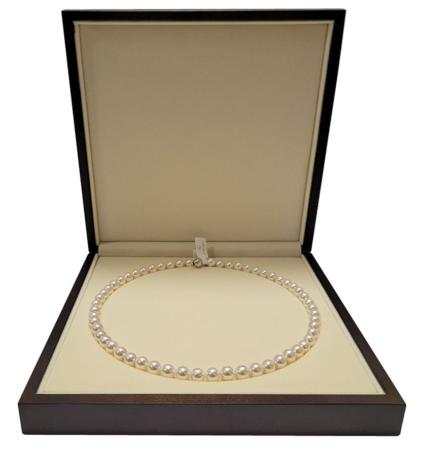 Naszyjnik Matinee z perłami z Akoya 8-8,5 mm NA20-85W-BCWG14-CSNM 4