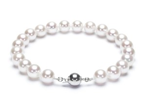 Bransoleta z perłami Akoya 7,5-8 mm (wzór CSBR-WG)