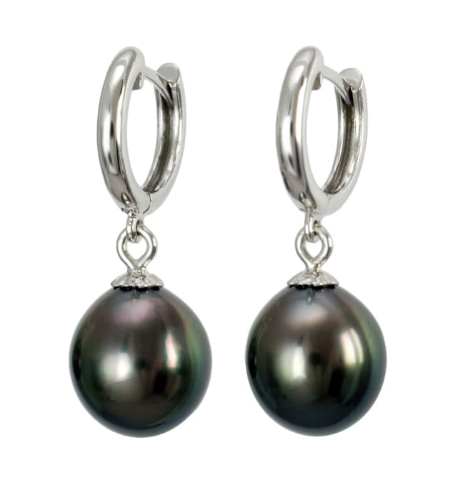 Kolczyki złote z perłami Tahiti ET-100BDS-RWG14-HRS