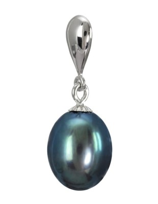 Zawieszka złota z czarną perłą (wzór SPN)