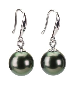Kolczyki złote z perłami Tahiti (wzór CSEBS)