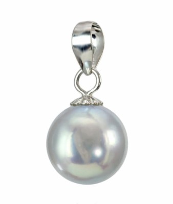 Zawieszka złota ze srebrną perłą Akoya 8-8,5 mm (wzór CSPS)