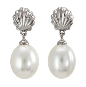 Kolczyki złote z perłami (wzór SHL)