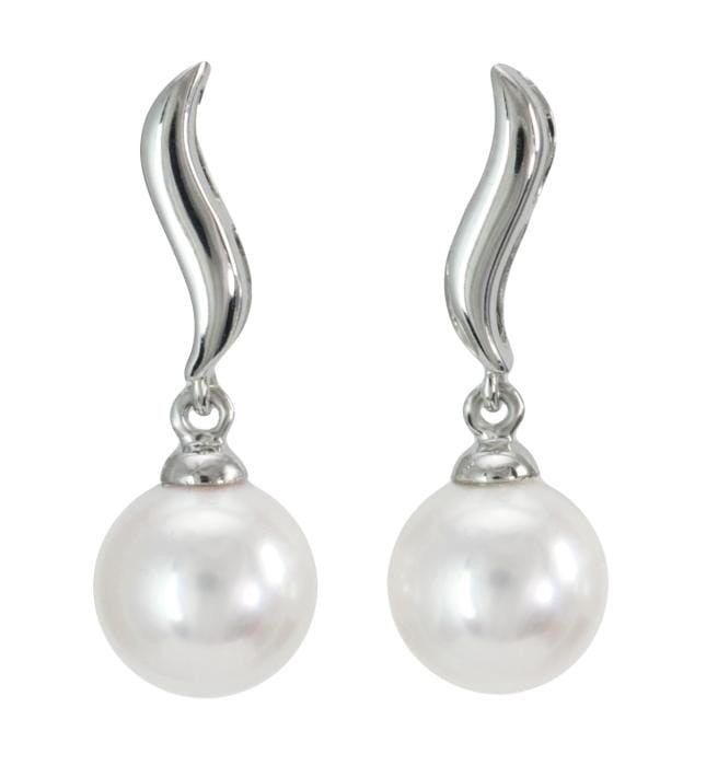 Kolczyki złote z perłami Akoya EA-80W-SHWG14-LRIB