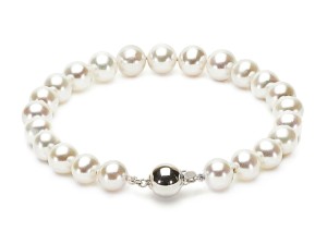 Bransoleta z perłami 8-8,5 mm (wzór CSBR-WG)