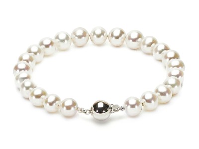 Bransoleta z perłami 8-8,5 mm (wzór CSBR-WG)