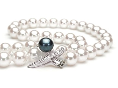 Naszyjnik z perłami Akoya 7-7,5 mm (wzór JCL-WG)