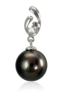 Zawieszka złota z perłą Tahiti (wzór 3PLM)