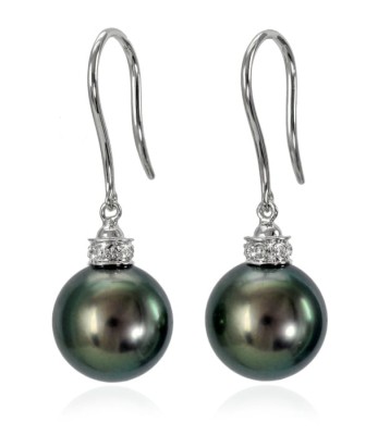 Kolczyki złote z perłami Tahiti (wzór HCLD)