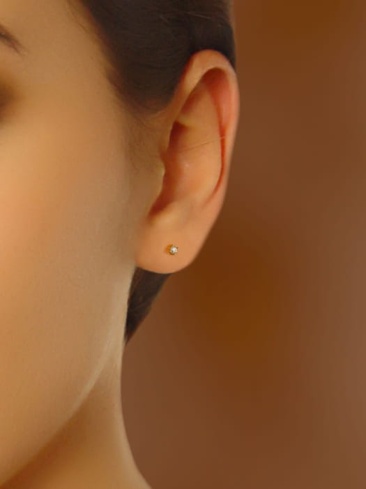 Złote kolczyki z perłami Akoya EA-75W-SYG14D-HPNT 4