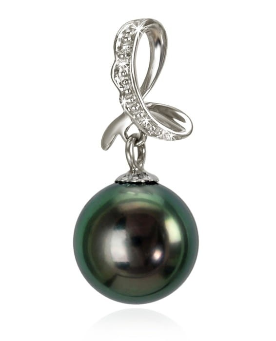 Zawieszka złota z perłą Tahiti PT-90B-WG14-ALPH