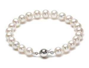Bransoleta z perłami 7-7,5 mm (wzór CSBR-WG)