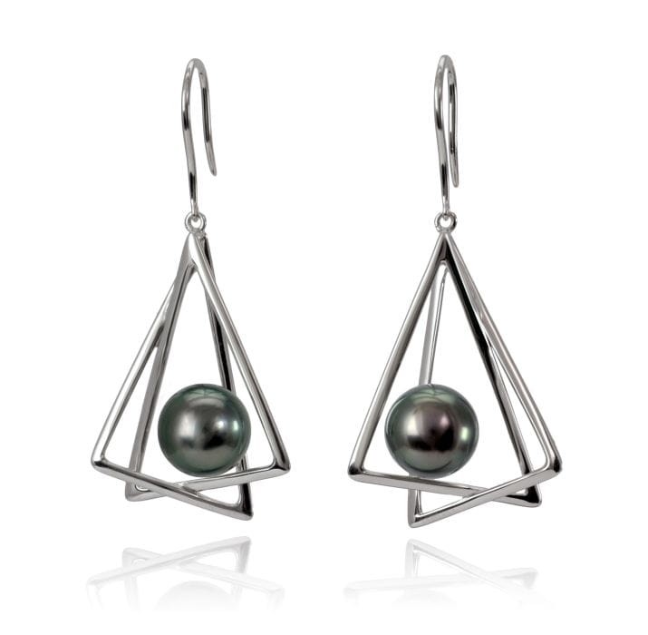 Kolczyki złote z perłami Tahiti ET-90B-BWG14-2TRN