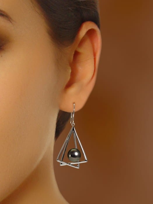 Kolczyki złote z perłami Tahiti ET-90B-BWG14-2TRN 2