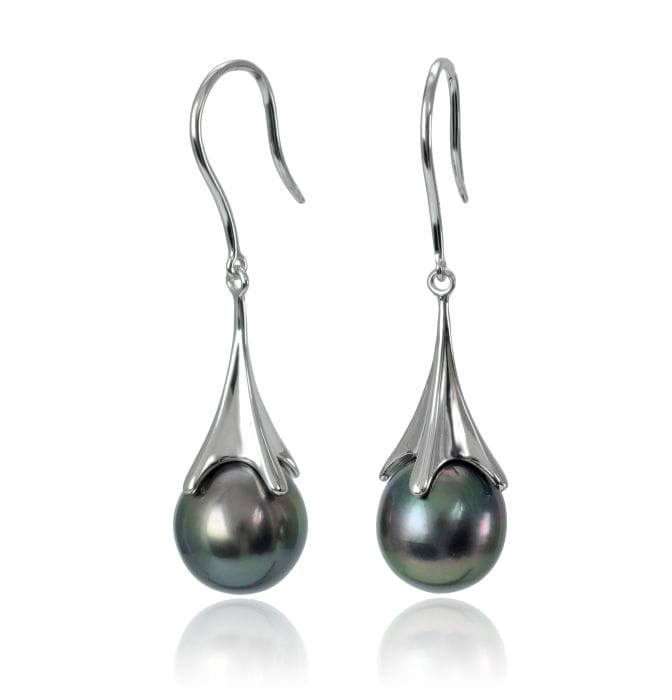 Kolczyki złote z perłami Tahiti ET-100BDS-BWG14-EIFF