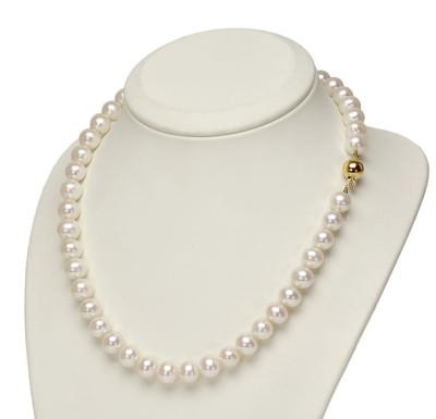 Naszyjnik z pereł 8,5-9,5 mm (wzór CSNP-YG)