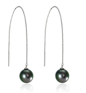 Kolczyki złote z perłami Tahiti (wzór CHPN)